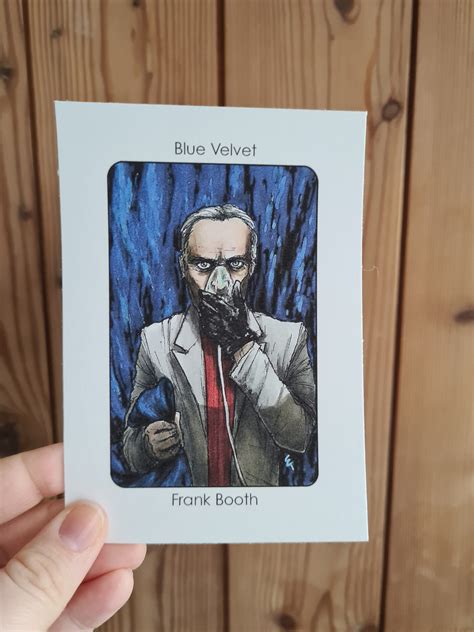 Dennis Hopper Blue Velvet Frank Booth