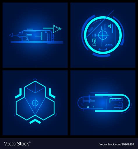 Technology Graphic Elements Vector 的图像结果