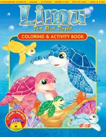 Limu The Blue Turtle Coloring & Activity Book : Kimo Armitage, Scott ...