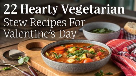 22 Hearty Vegetarian Stew Recipes for Valentine’s Day Dinner