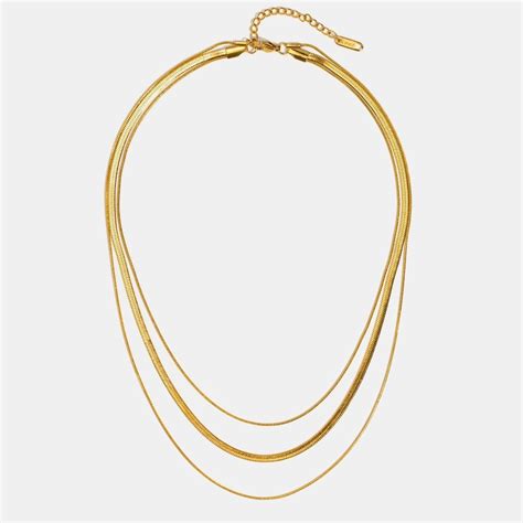 Gold Multi-Layered Necklace – Matilda&Milo Jewels