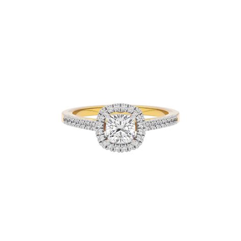 Courtney Engagement Cushion Diamond Ring – Limelight Diamonds