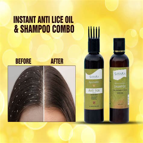 Buy Instant Anti Lice Hair Oil & Shampoo Combo Online at Best Price in ...