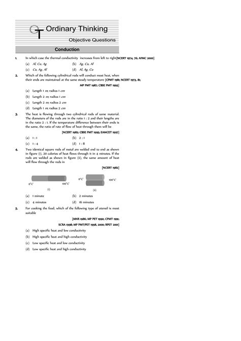 Image result for Conduction Worksheet