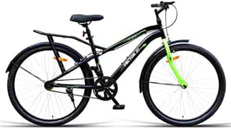 Vector 91 Colossal 26T Black Green Unisex Single Speed Cycle with in ...