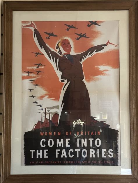 Very Rare Original World War Ii Propaganda Poster 1941