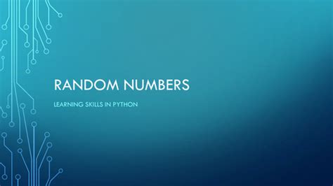 Image result for How to Do Random Numbers in Python