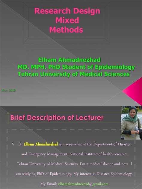 Image result for Example of Research Design Using Mixed Method