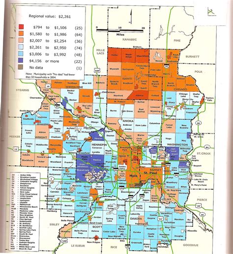 Mn Twin Cities Map at Daryl Hudson blog