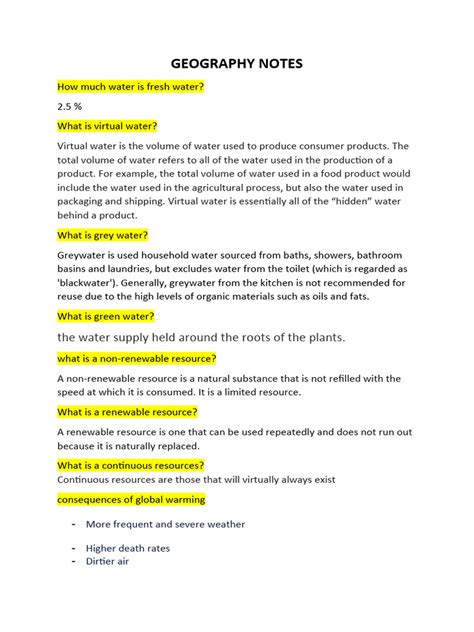 Geography Notes.pdf 的图像结果