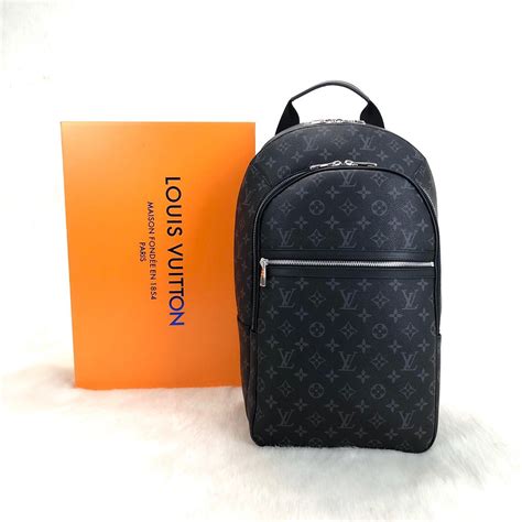 louis vuitton canta michael backpack sirt monogram siyah
