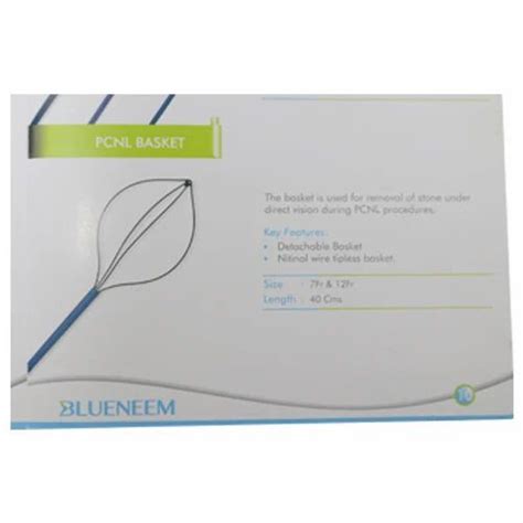 PCNL Basket - PCNL Stone Basket Blueneem Trader - Retailer from Mumbai