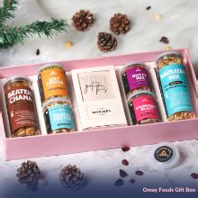 Omay Foods The Dry Fruits New Years Gift Box I Dry-Fruits, Healthy ...