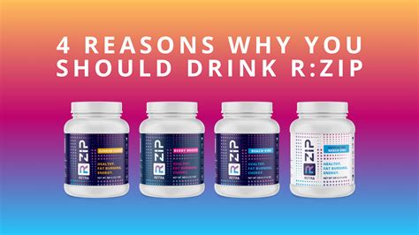 4 Reasons Why You Should Drink R:ZIP | Retra