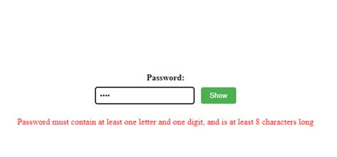 Image result for Regex Password Validation JavaScript