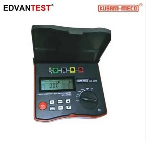 Earth Resistance & Soil Resistivity Testers - Kusam-Meco KM 4235ER 4 ...