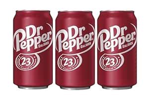 Dr.Pepper Original Flavor Soft Drinks, 23 Flavour Blend - Bold ...