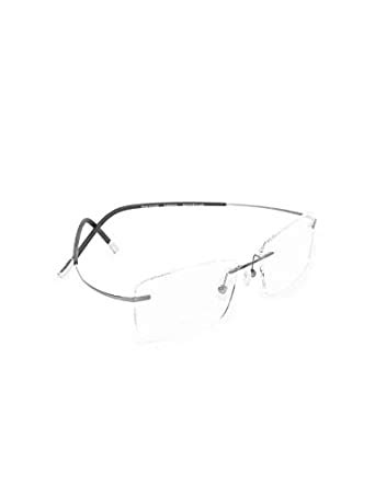 Buy Titan Silver Rectangle Rimless Eyeglasses For Unisex at Amazon.in