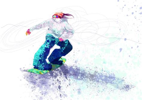 Snowboard Drawing 的图像结果