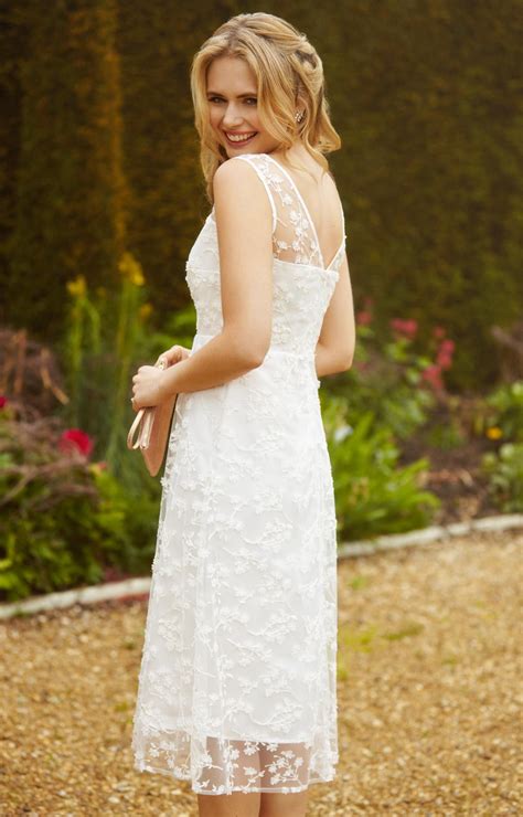 Azalia Midi Wedding Gown Ivory by Alie Street | Wedding dresses unique, Midi wedding dress ...
