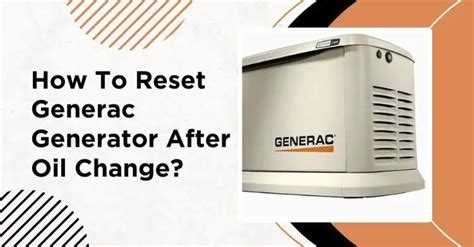 Image result for Generac Generators Reset Button