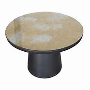 Image result for Dark Brown Round Coffee Table