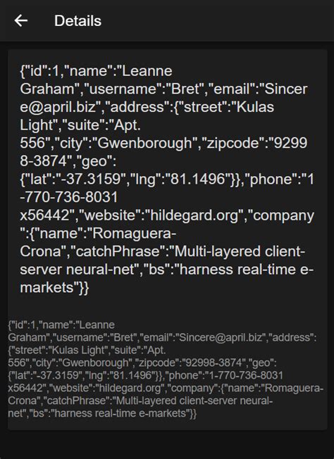 How to Local JSON File to Convert HTML Ionic V6 的图像结果