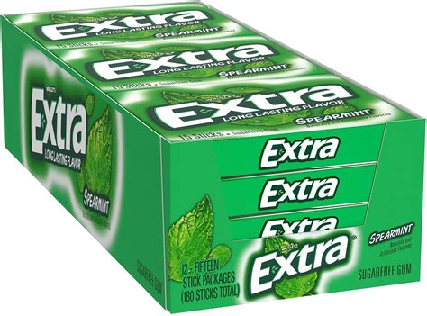 Amazon.com : Extra Sweet Watermelon Sugar-Free Gum (15 Count, 12 Pack ...