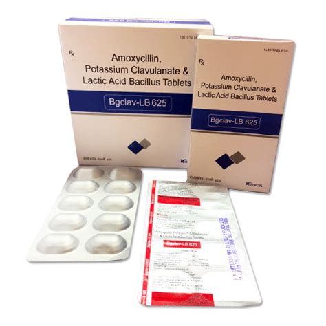BGCLAV-LB 625 Tablets Kenrox Healthcare Pvt. Ltd