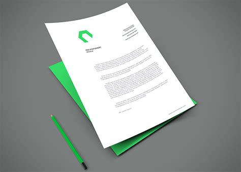 A4 Paper PSD Mockup - graphberry.com