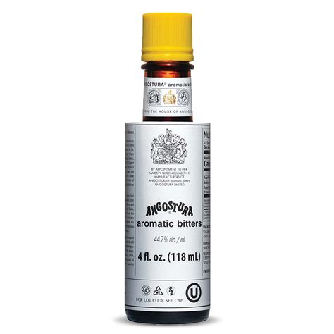 ANGOSTURA Aromatic Cocktail Bitters, Premium Flavor Enhancer for ...