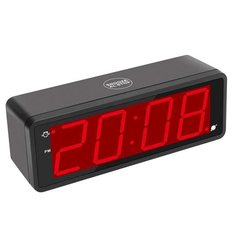 Buy KWANWA Digital Alarm Clock Large Display with 1.8" LED Numbers ...