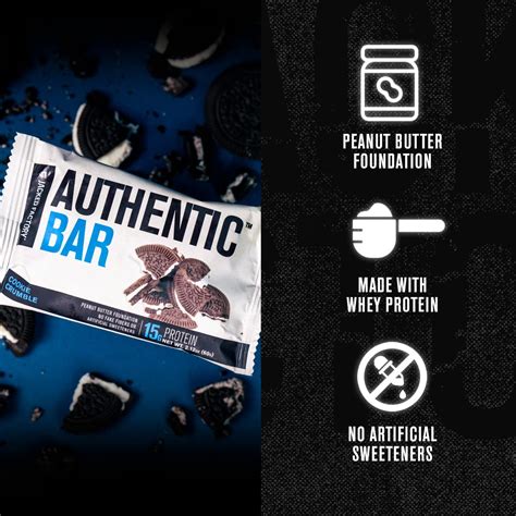 Buy Cookie Crumble Authentic Bar Candy Protein Bar & Blue Raspberry ...