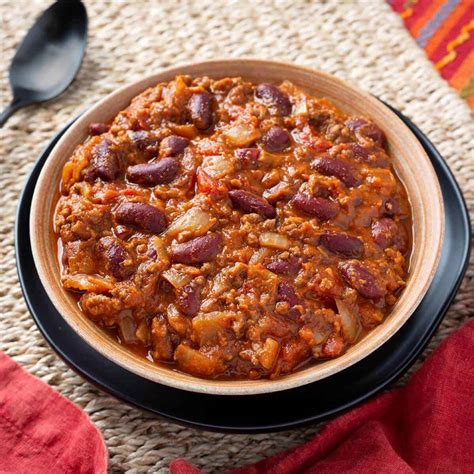 Chile con Carne - Retro Recipe Box