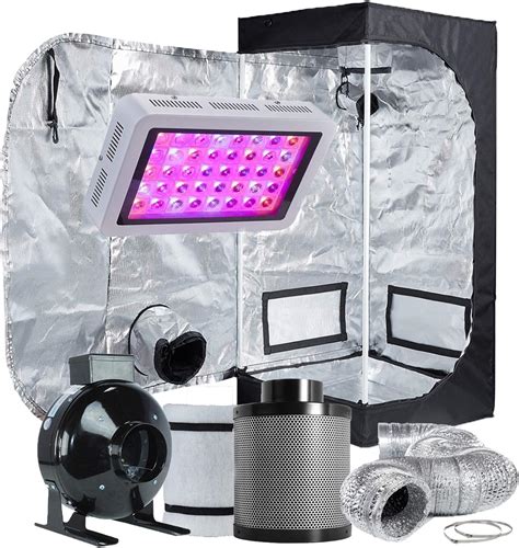 TopoLite Grow Tent Setup Complete Kit LED 300W Grow | Ubuy India