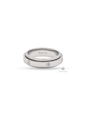 925 Sterling Silver Band Design Finger Ring For Unisex Puya Collection ...