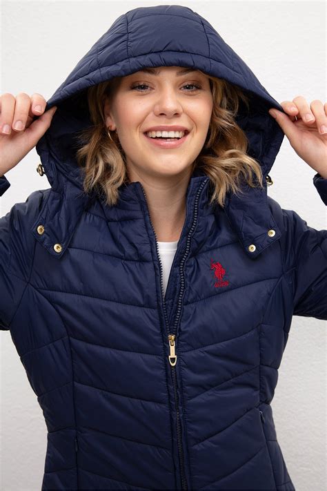 Us polo assn women's coats online