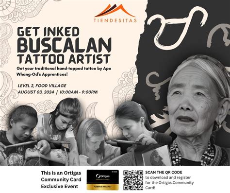 Get inked by Buscalan Tattoo Artist, Tiendesitas, Pasig, 3 August 2024 ...