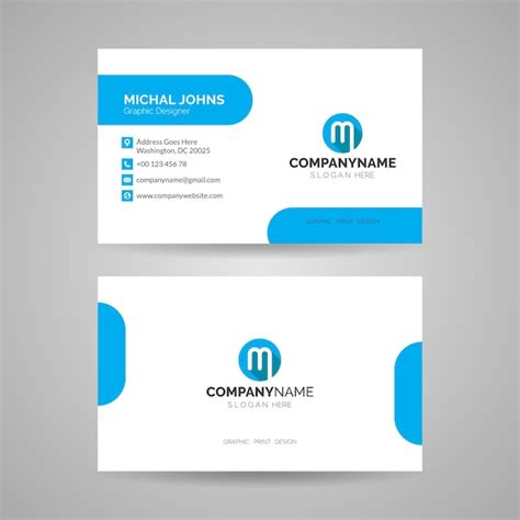 Business Card Template 的图像结果