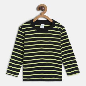 Flipkart.com | MINI KLUB Baby Boys Striped Pure Cotton Regular T Shirt ...