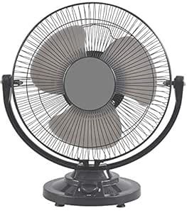 Buy Babrock Black Beauty 12 Inch, 300 MM Table Fan, 3-Speed Air Control ...