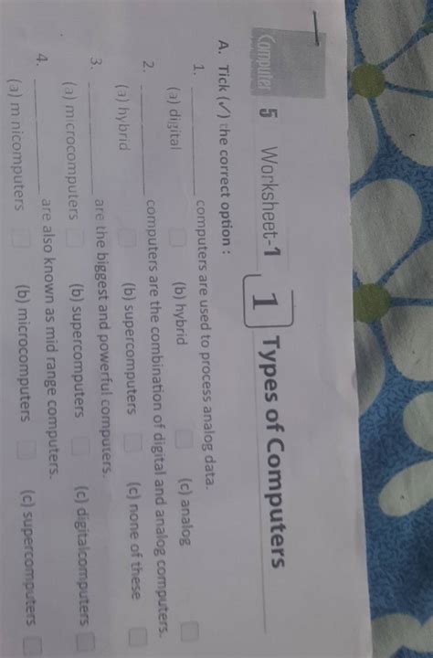 Image result for Picture of Types of Computer Name It Worksheet