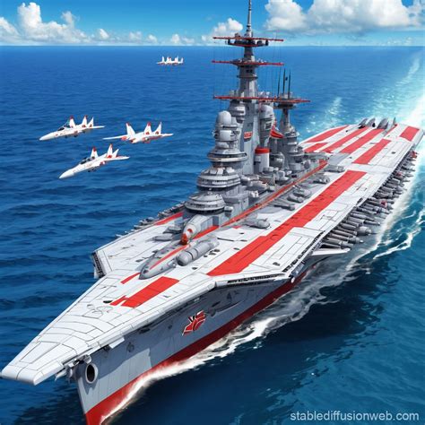 a space twin hulled battleship modeled after world war ii aircraft ...