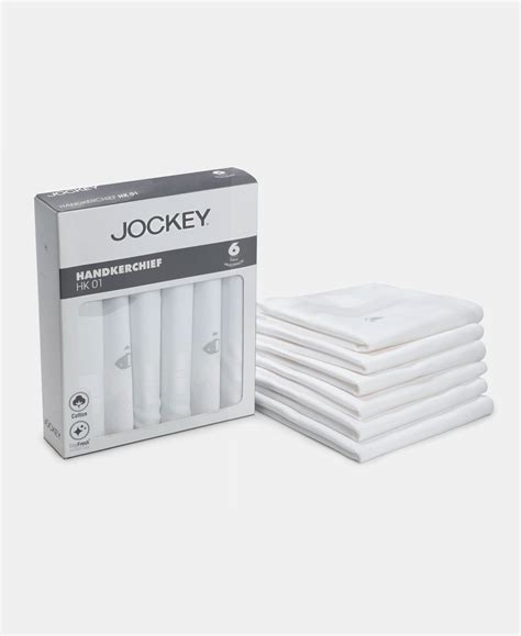 Buy Super Combed Cotton Handkerchief with Stay Fresh Properties - White ...