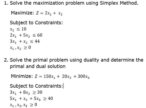 Image result for Simplex Maximization Problem Containing