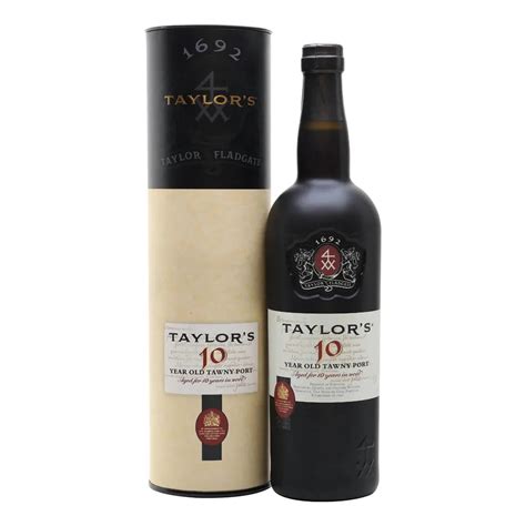 Taylor Fladgate 10 Year Old Tawny Port with Tube 750ml – BSW Liquor