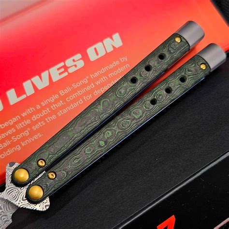 Benchmade Gold Class Necron Bali-Song Fat Carbon Jungle Wear Handles 4. ...