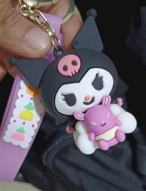 Kuromi Kawaii 3D Keychain Gift Collectives Online | Tinyminymo