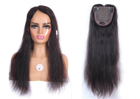 Premium Hair Topper by Ritzkart – Double Skin Silk Base, 100% Human Ha