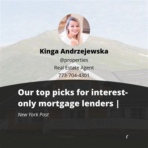 Our top picks for interest-only mortgage lenders | | Kinga Andrzejewska
